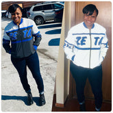 ZPB Black 3M Reflective Bomber Jacket